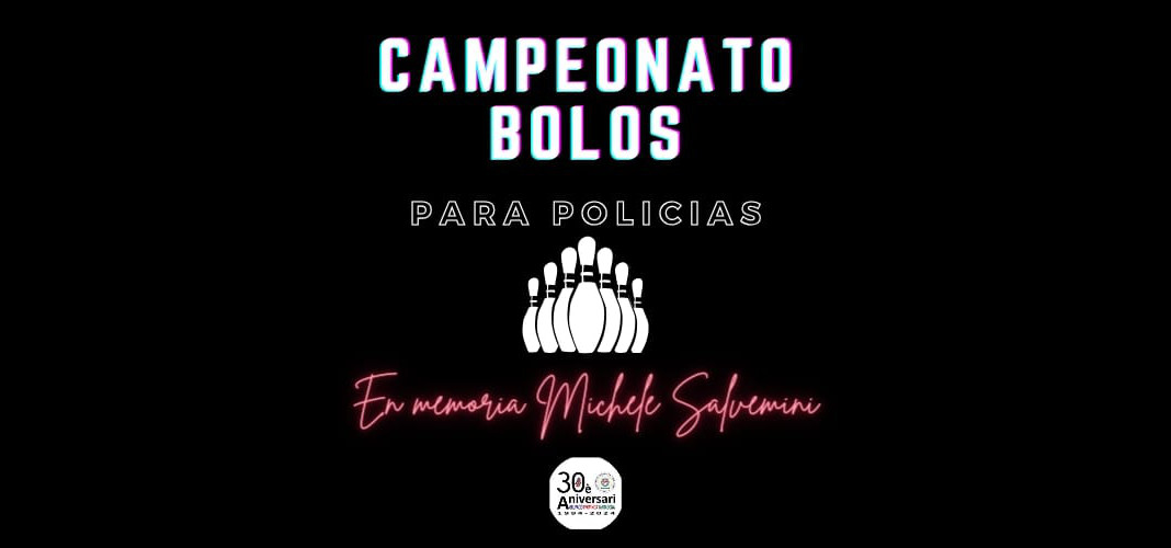 Campionat de bitlles per a policies a Pavia (Itàlia) i memorial Michele Salvemini